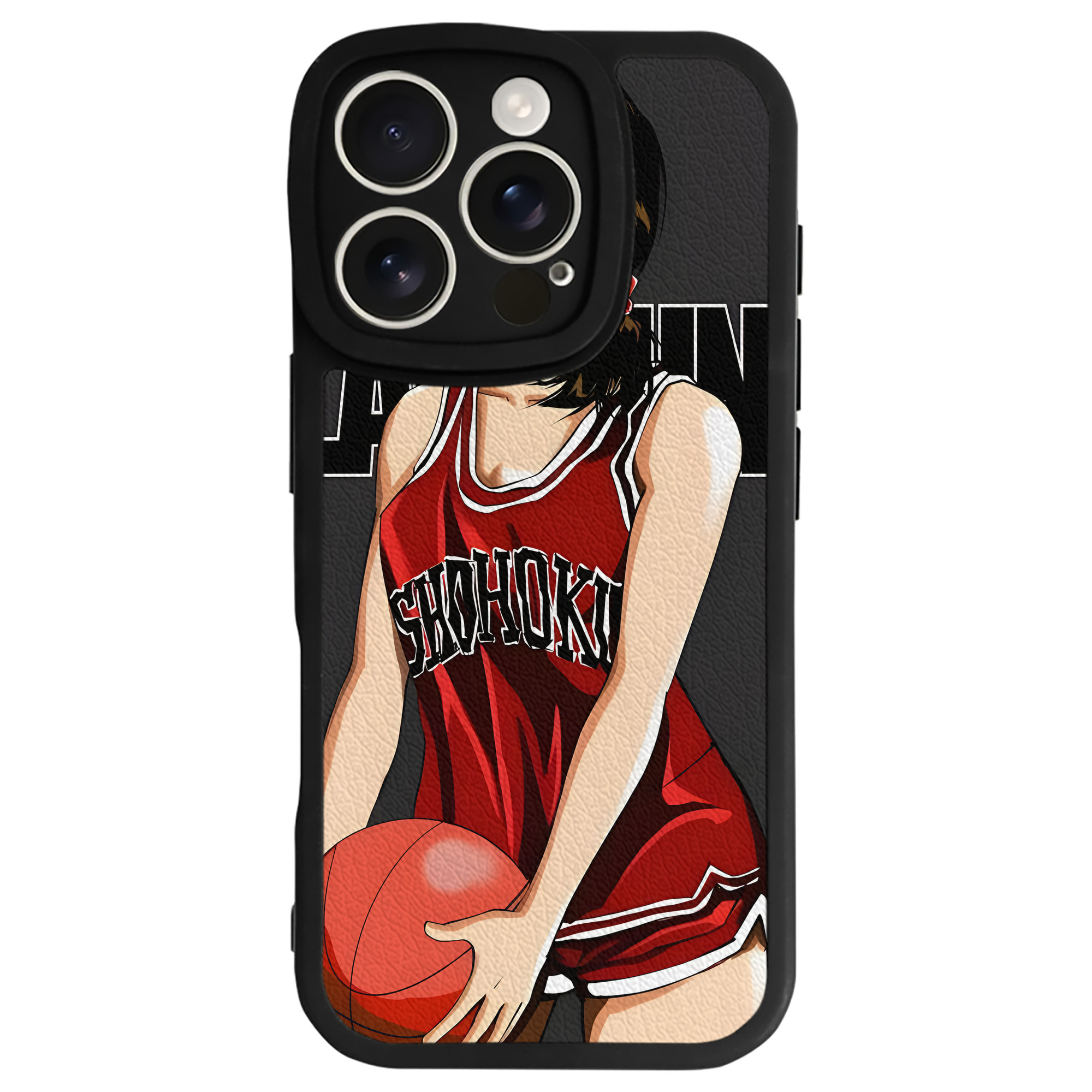 （画像用） SLAM DUNK／スラムダンク 【iPhone 16シリーズ対応】シリコンスマホケース（レザー調） 材質：シリコン